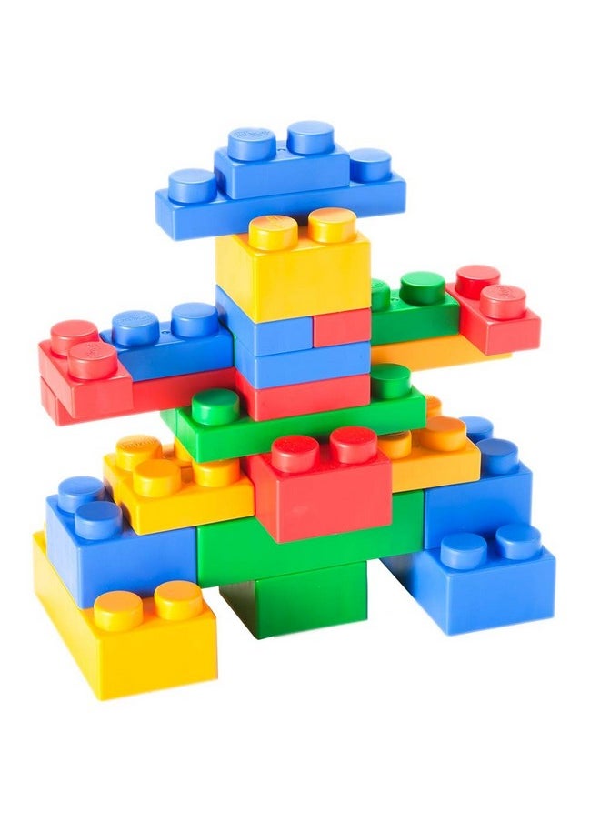 UNiPLAY Mix Soft Building Blocks - 34-Piece Set for Infant Early Learning, Cognitive Development, and Toddler Creative Play - Ages 3 Months+