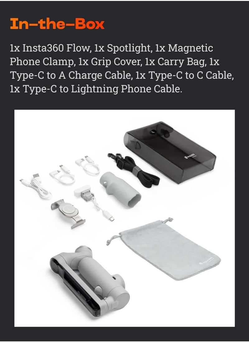 Insta360 Flow Creator Kit White