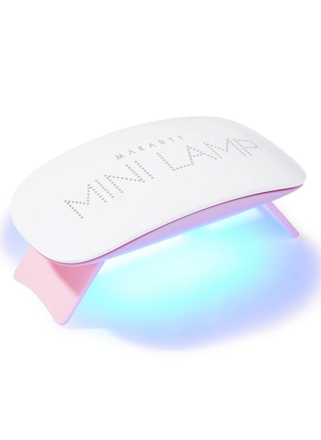Makartt UV LED Nail Lamp: UV Light for Gel Nails, 6W Mini USB Portable Lamp Fast Drying Gel Polish Curing Light 60S Timer Dryer Manicure for Nail Salon Home DIY