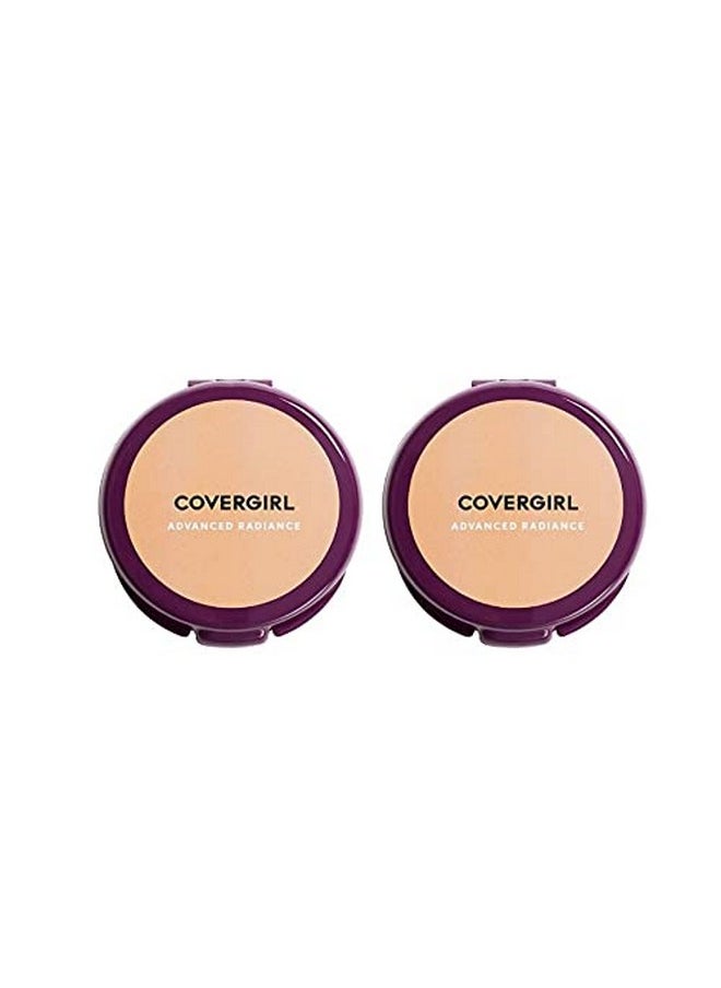 COVERGIRL COVERGIRL advanced radiance pressed powder, natural beige, pack of 2, 0.39 Ounce