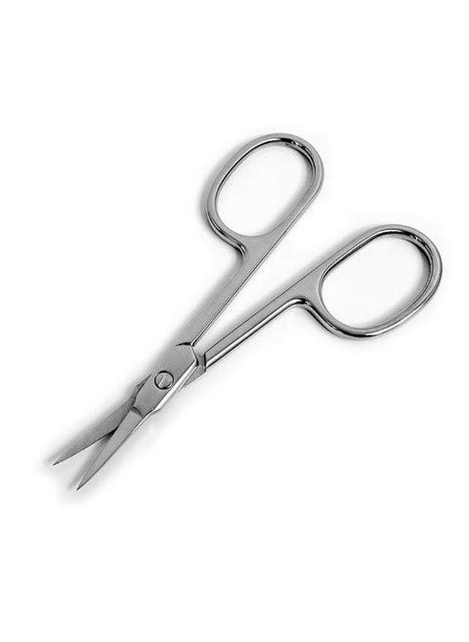 Straight Beauty Grooming Manicure Cuticle Scissors for Facial Hair, Nail, Moustache, Eyebrow, Eyelash, Nose, Ear, and Dry Skin, Men and Women, Stainless Steel