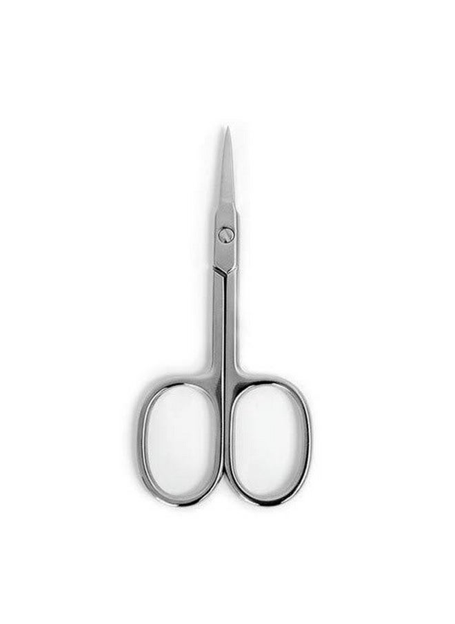 Straight Beauty Grooming Manicure Cuticle Scissors for Facial Hair, Nail, Moustache, Eyebrow, Eyelash, Nose, Ear, and Dry Skin, Men and Women, Stainless Steel
