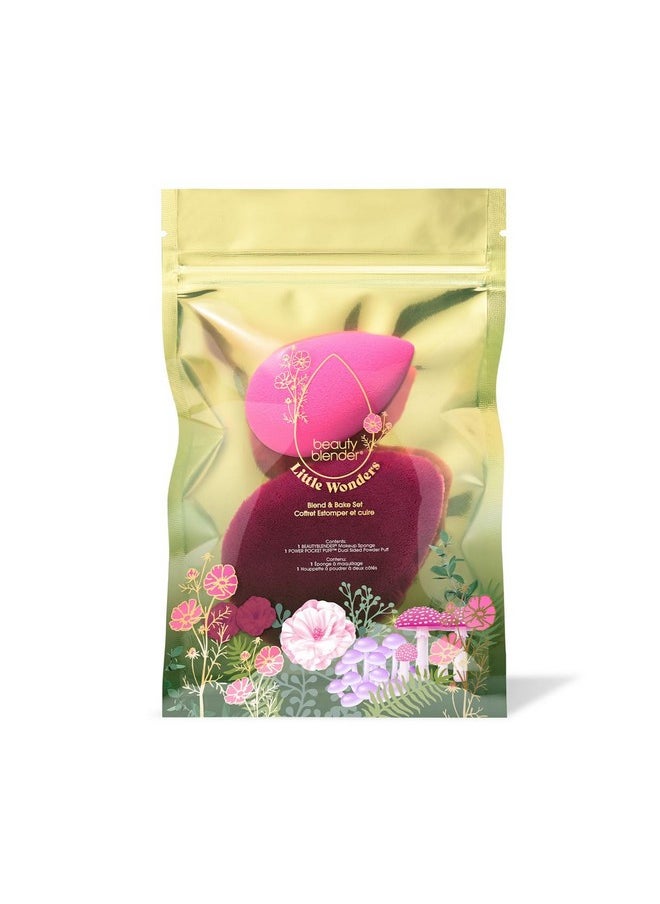 Beautyblender® | Little Wonders Blend & Bake Set, Blend Liquid Foundations, Powders and Creams, Streak Free Application, Vegan, Cruelty Free, Made in USA
