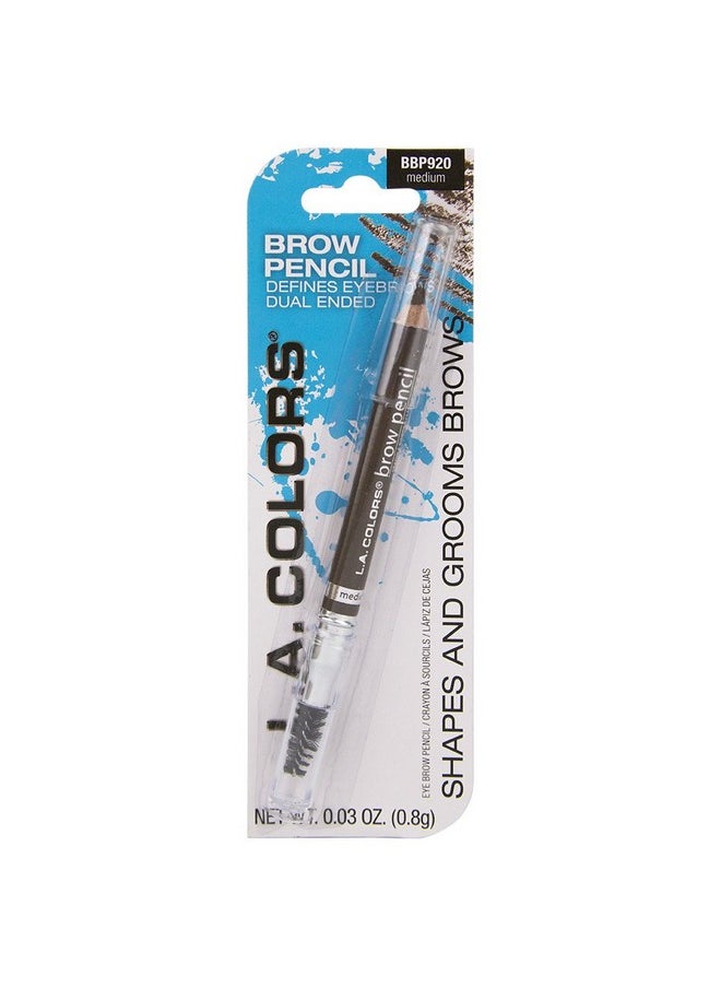 L.A. COLORS Brow Pencil with Spool, Medium (CBBP920)