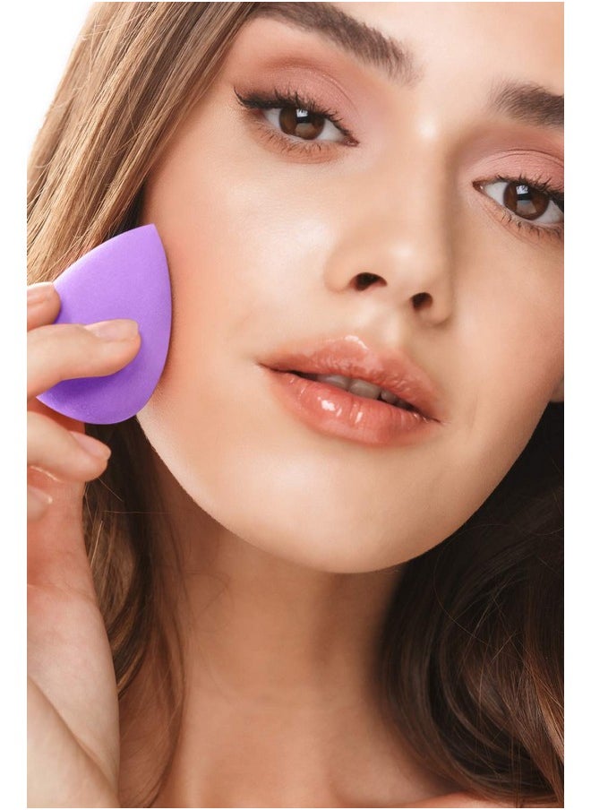 Kokie Beauty Sponge, Foundation Blending, Cover + Conceal Makeup Sponge - Flawless For Liquid, Cream, or Powder (1 PC) (1 PC)