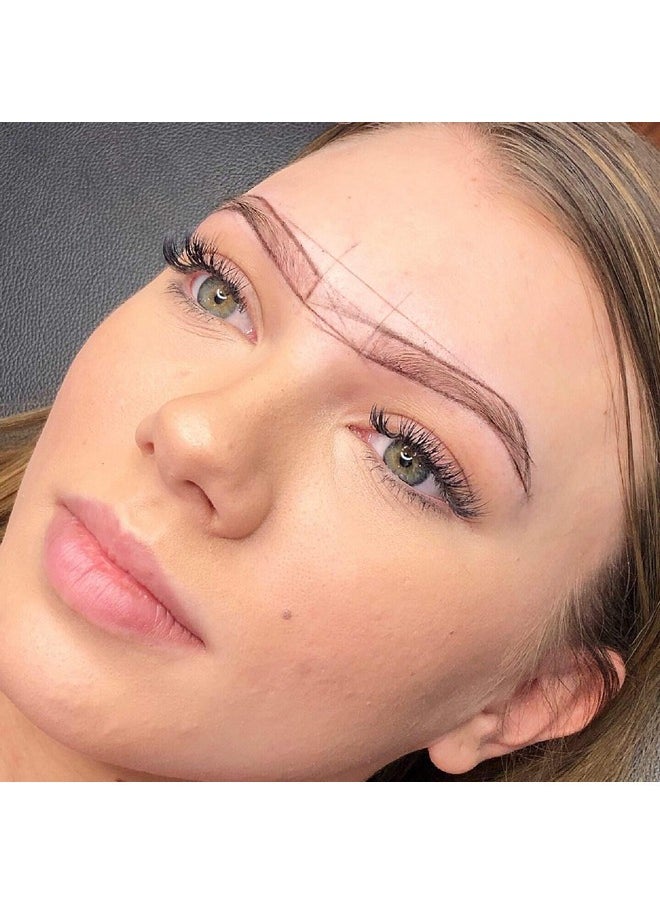 MADLUVV PMU Mapping String for Professional Brow Artistry, Pre-Inked String for Professional Eyebrow Mapping, Cosmetic Grade, Hypoallergenic & Cruelty Free - 4 Pack