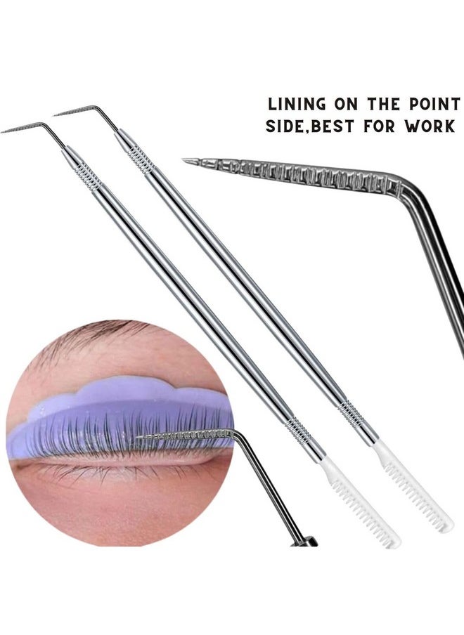 Lash Separate Tool & Lash Lift Tool Set Lash Pick Tool Lifted Lashes - Lash Separating Tool, Eyelash Pick Tool - L Tool Lash Lift Products & Lash Lift Micro Brush, Lash Lift Sticks Supply