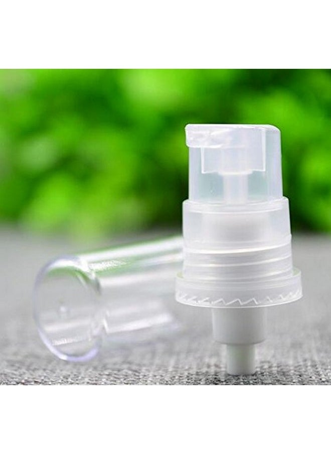 5ML Airless Pump Bottle-Empty Refillable Airless Vacuum Pump Cream Lotion Bottle Travel Bottles Toiletries Liquid Container for Cosmetic Make-up Pack of 6 (Transparent)