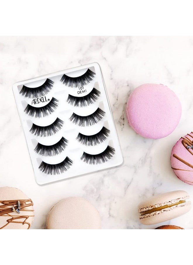 Ardell False Eyelashes Natural 101 Black, (5 pairs pack)