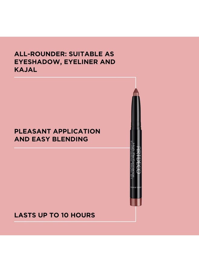 ARTDECO High Performance Eyeshadow Stylo - Shimmering Cinnamon №21 - 3in1 Stick: Eyeshadow, Eyeliner & Kajal - Glides On & Blends Easily - Up to 10 Hours of Wear - Eye Makeup - Pencil - 0.04 Oz