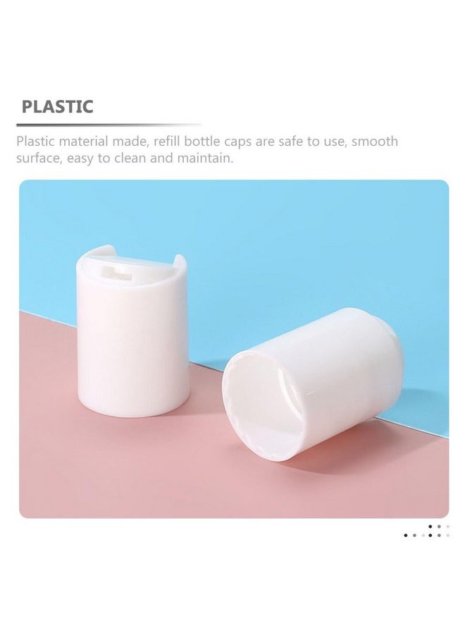 minkissy 6pcs Lotion Bottle Caps to Get The Shampoo Bottle Lids Dispensing Pump for Shampoo Lotion Tops Shampoo Bottle Cap Shampoo Pump Head Plastic Clamshell White Crafts