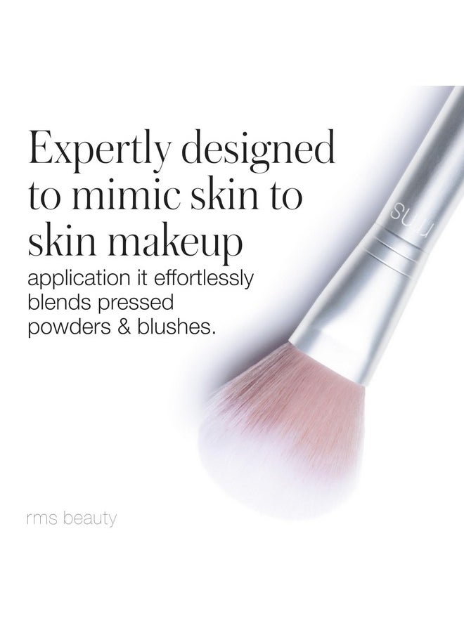 RMS Beauty Skin2Skin Powder Blush Brush - Face Brush, Blush Loose Powder Brush, Pressed Powder Brush & Blush Brush, Makeup Accessories, Makeup Brushes