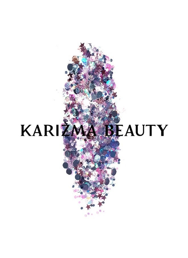 KARIZMA Unicorn Body Glitter. 30g Chunky Face Glitter, Hair Glitter, Eye Glitter and Body Glitter for Women. Rave Glitter, Festival Accessories, Cosmetic Glitter Makeup. Loose Glitter Set