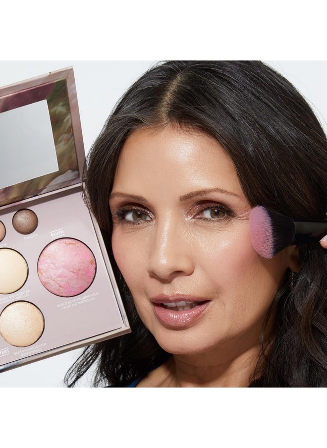 LAURA GELLER NEW YORK The Best of the Best Baked Palette - Full Size - Includes Bronzer, Blush, 2 Highlighters and 3 Eyeshadows - Travel-Friendly