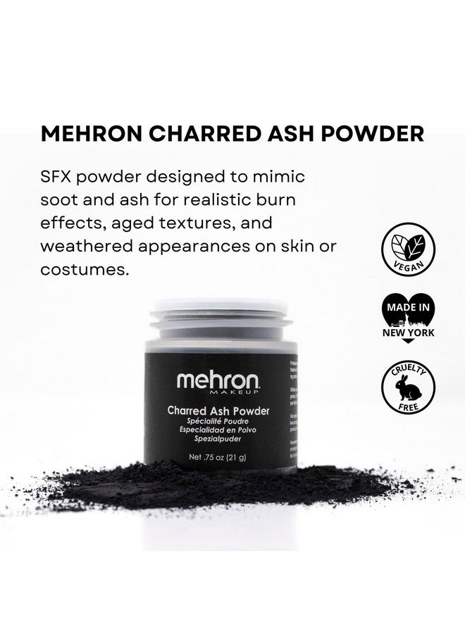 Mehron Makeup Special Effects Powder (.75 oz) (Charred Ash)
