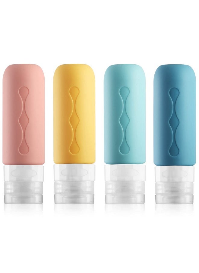 Gemice Travel Bottles for Toiletries, Tsa Approved, Travel Size Containers, BPA Free Leak Proof Tubs Refillable Liquid Accessories for Cometic Shampoo and Lotion Soap