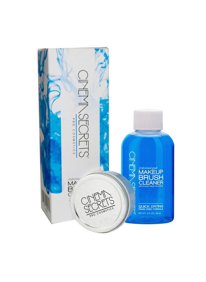 Cinema Secrets Professional Makeup Brush Cleaner Kit, 2 fl oz, Vanilla