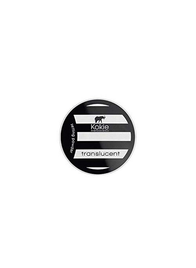 Kokie Cosmetics Setting Powders, Natural Translucent, 0.18 Ounce
