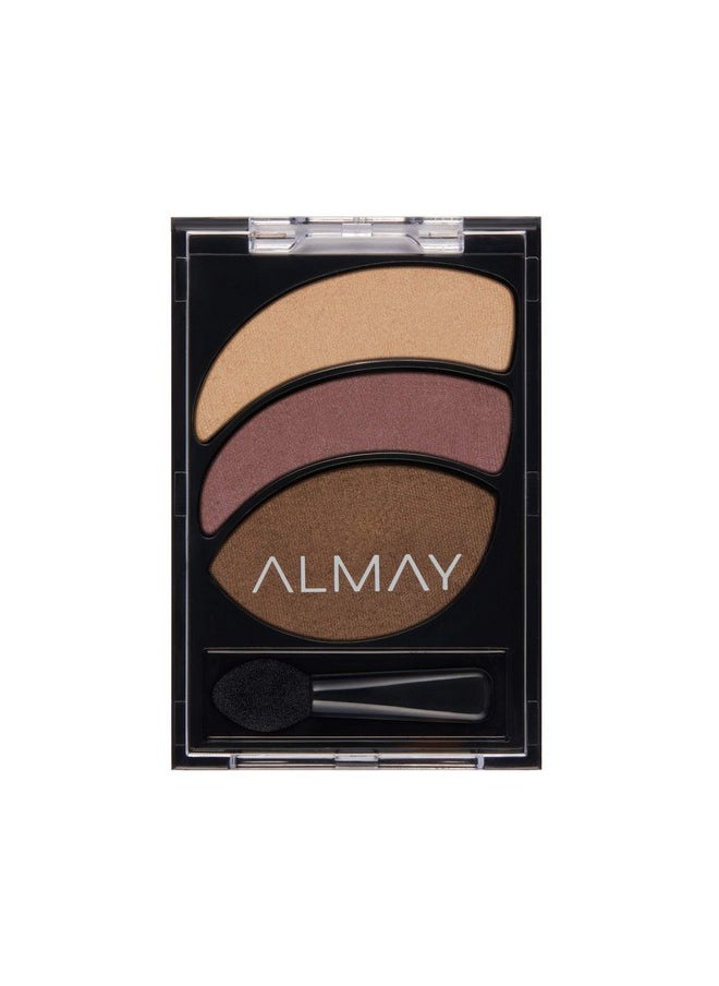 Almay Eyeshadow Palette, Longlasting Eye Makeup, Smoky Eye Trio, Hypoallergenic, 020 Smoldering Embers, 0.19 Oz