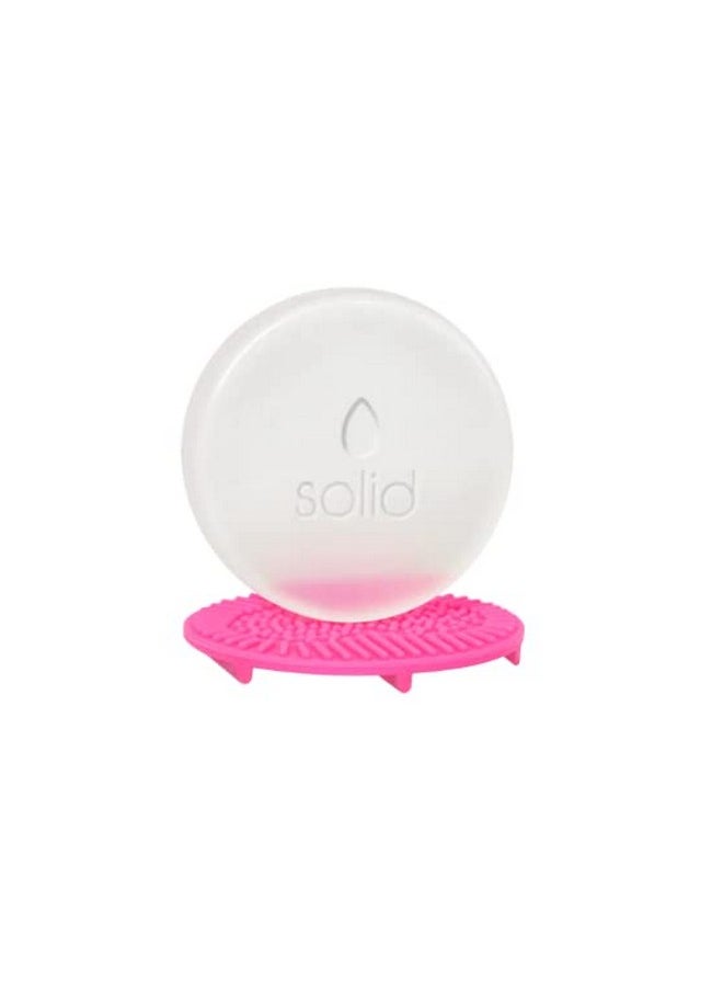 Beautyblender® | Blendercleanser® Solid Unscented Makeup Sponge & Brush Cleanser + Silicone Scrub Mat | Professional Cleansing Tool, Makeup Sponge Cleaner, Vegan & Cruelty Free, Made in USA
