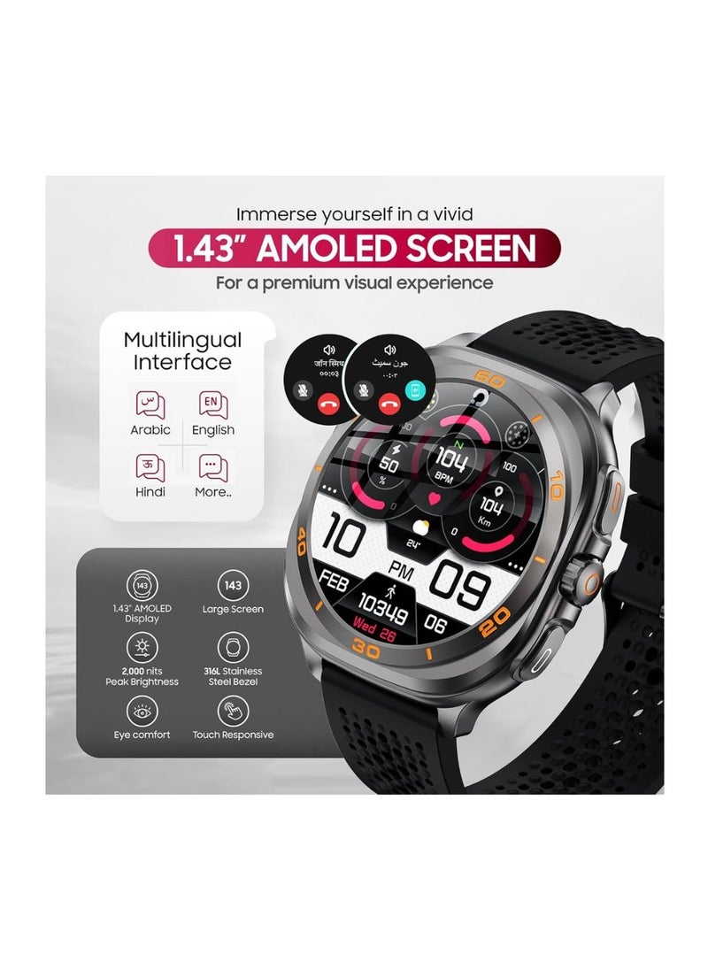 Swiss Military DOM7 Smartwatch 1.43