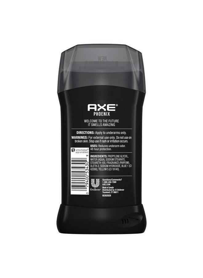 Axe Deodorant Stick Phoenix 3 oz (Pack of 6)