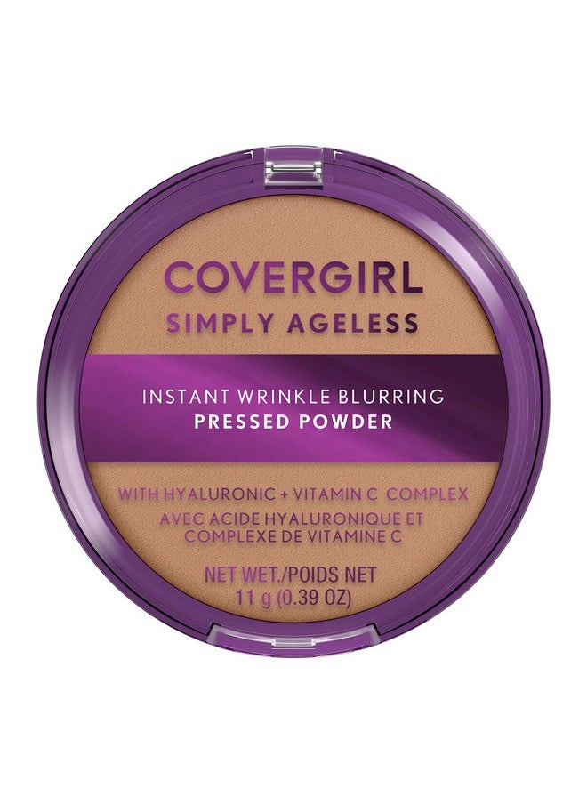 Covergirl Simply Ageless Instant Wrinkle Blurring Pressed Powder, Natural Beige, 0.39 Oz.