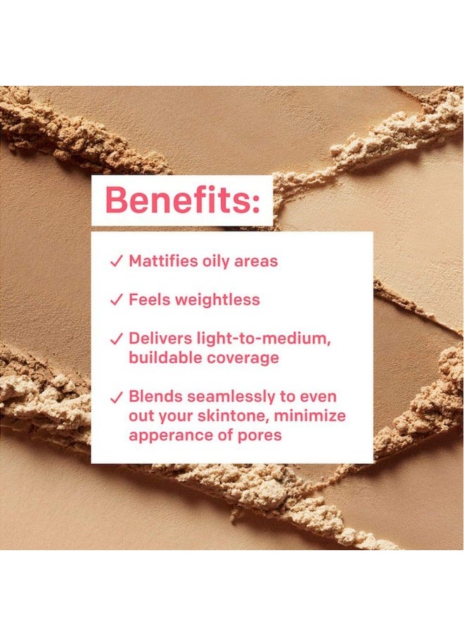 Almay Setting Powder, Face Makeup, Matte Loose Powder, Hypoallergenic, Cruelty Free, 200 Light Medium, 1 Oz