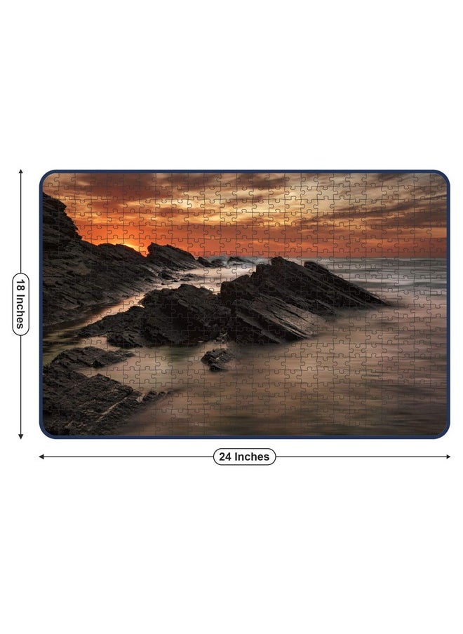 Webby Colourful Sunrise at Bulgaria Jigsaw Puzzle, 500 Pieces