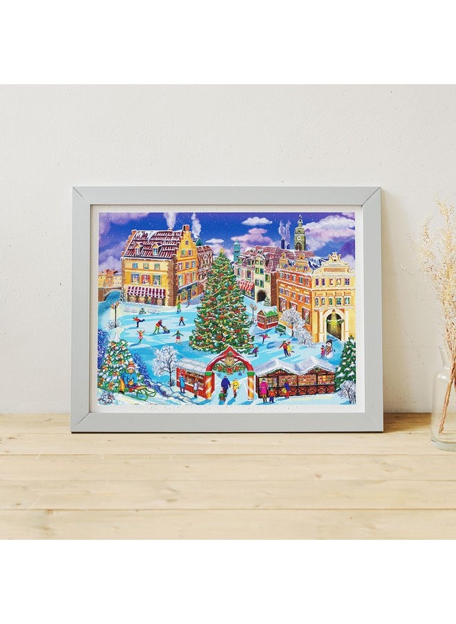 Pintoo Jigsaw Puzzles 1200 Piece for Adults - Image World - Christmas Wonderland Beautiful Plastic Puzzle for Home Decor Zero Dust Easy Storage [H3347]