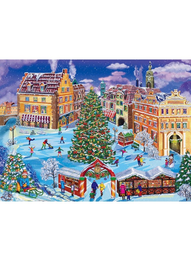 Pintoo Jigsaw Puzzles 1200 Piece for Adults - Image World - Christmas Wonderland Beautiful Plastic Puzzle for Home Decor Zero Dust Easy Storage [H3347]