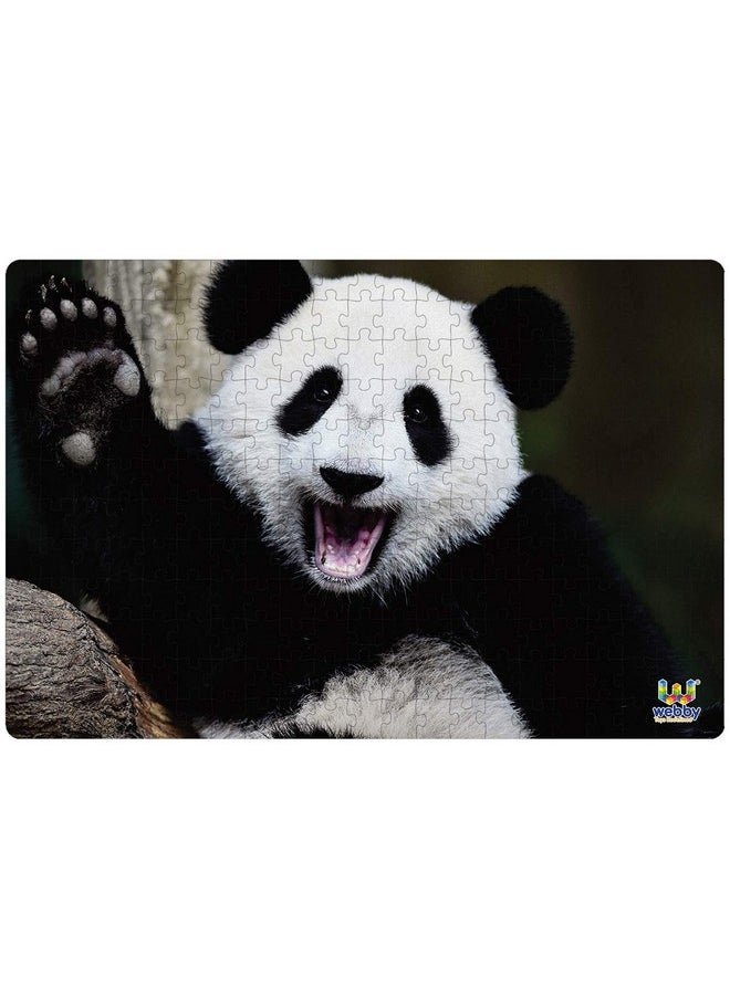 Webby Playful Happy Panda Jigsaw Puzzle, 252 Pieces - Kids