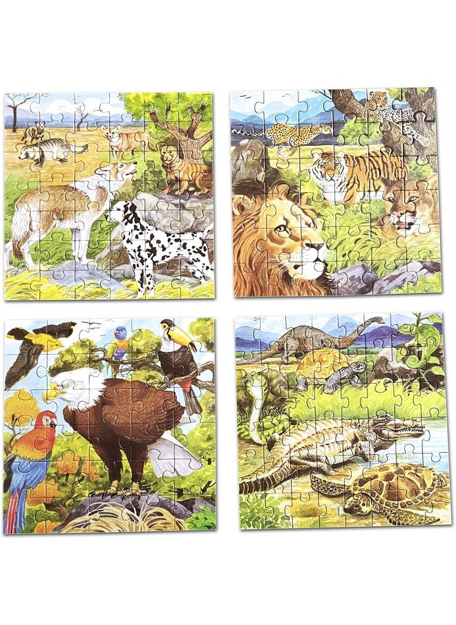 Creative’s Animal Puzzles Part - 6 | Skill Development Jigsaw Puzzles | Bird Puzzles for Kids | Educational Puzzles for Kids | Ages 5 & Up 30 to 48 Pieces Puzzles for Kids