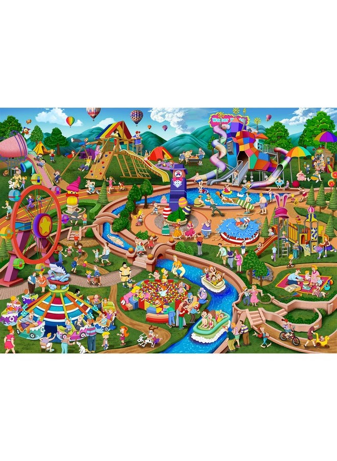 Becko US Jigsaw Puzzles 500 Pieces Puzzles for Adults 500 Piece Puzzles for Kids and Adults (Theme Park)