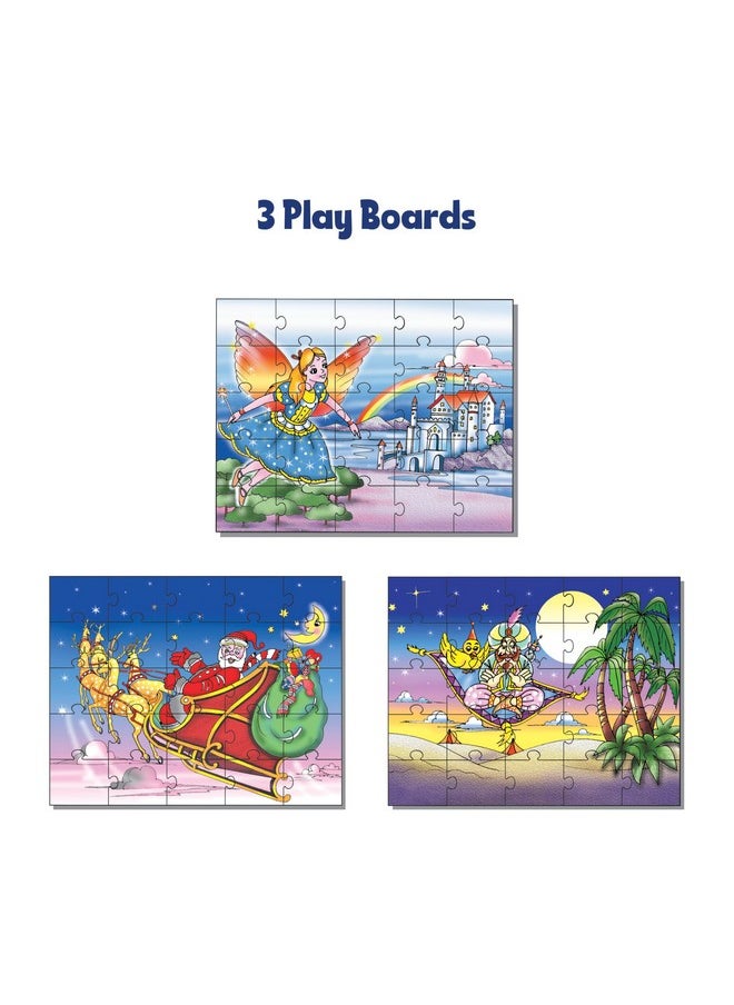 Creative's Math Puzzles Multiplication & Division, Math Learning Jigsaw Puzzles, Reinforce Multiplication and Division Skills, Learning & Educational Puzzles, Math Puzzles Series for Ages 7 &Up