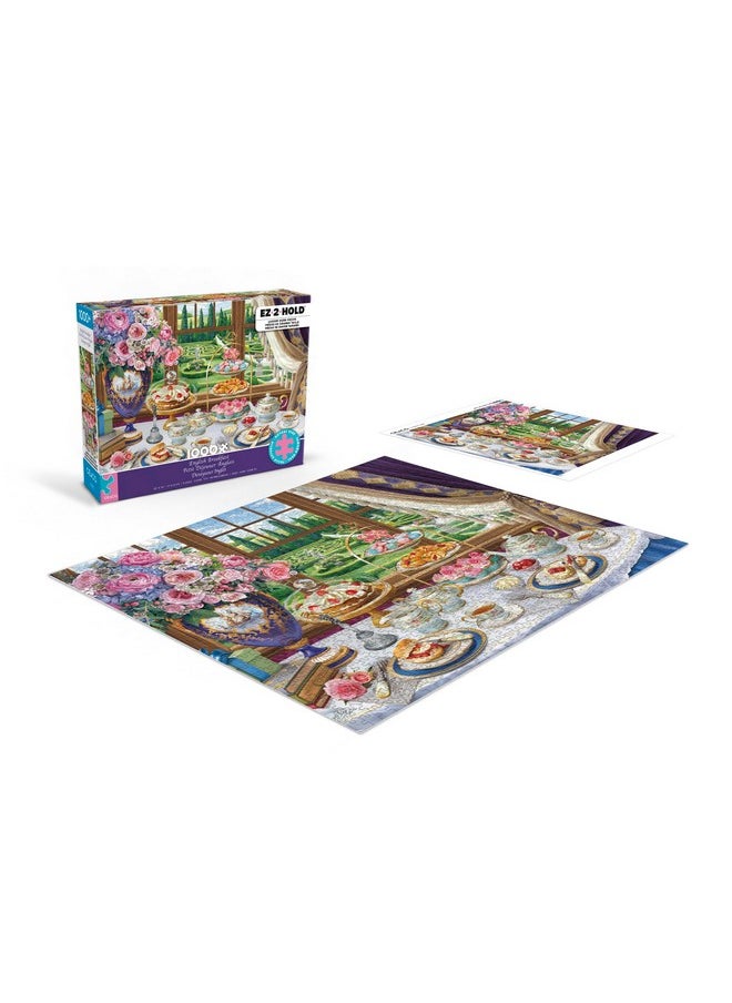 Ceaco - English Breakfast - 1000 Oversized Piece Jigsaw Puzzle