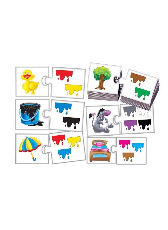 Creative’s Colour Match| Learn to Identify Colours | Jigsaw Puzzles |Toddler Puzzles | Fun Games for kids |Colour matching Puzzles |Learning Games | Eye Hand Coordination Puzzles for Kids |Ages 3 & Up