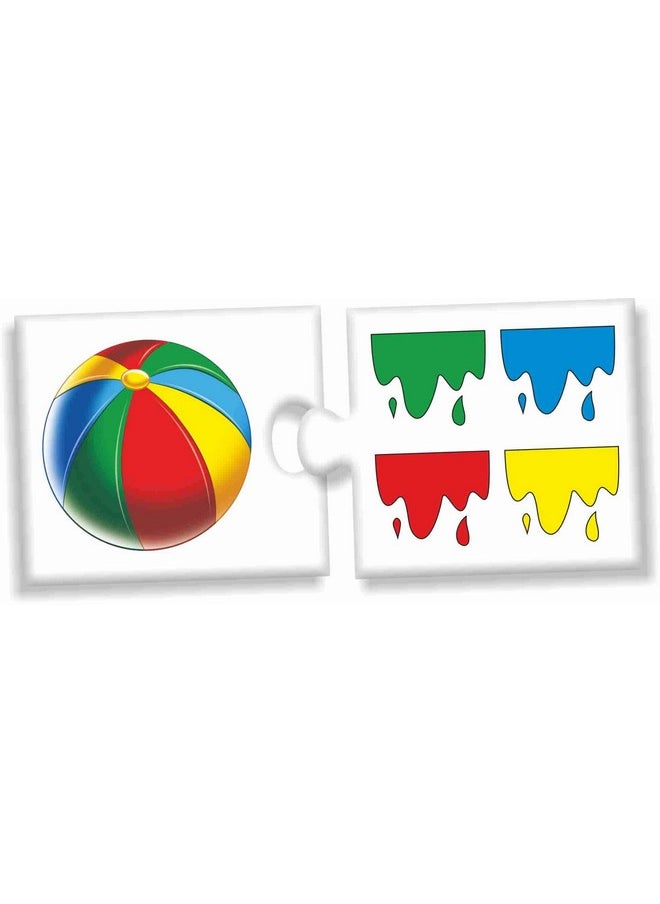 Creative’s Colour Match| Learn to Identify Colours | Jigsaw Puzzles |Toddler Puzzles | Fun Games for kids |Colour matching Puzzles |Learning Games | Eye Hand Coordination Puzzles for Kids |Ages 3 & Up