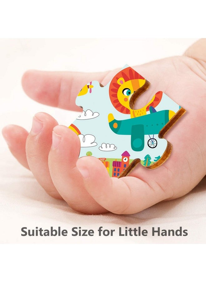 Webby The Kiddy Flight Wooden Jigsaw Puzzle, 40Pcs