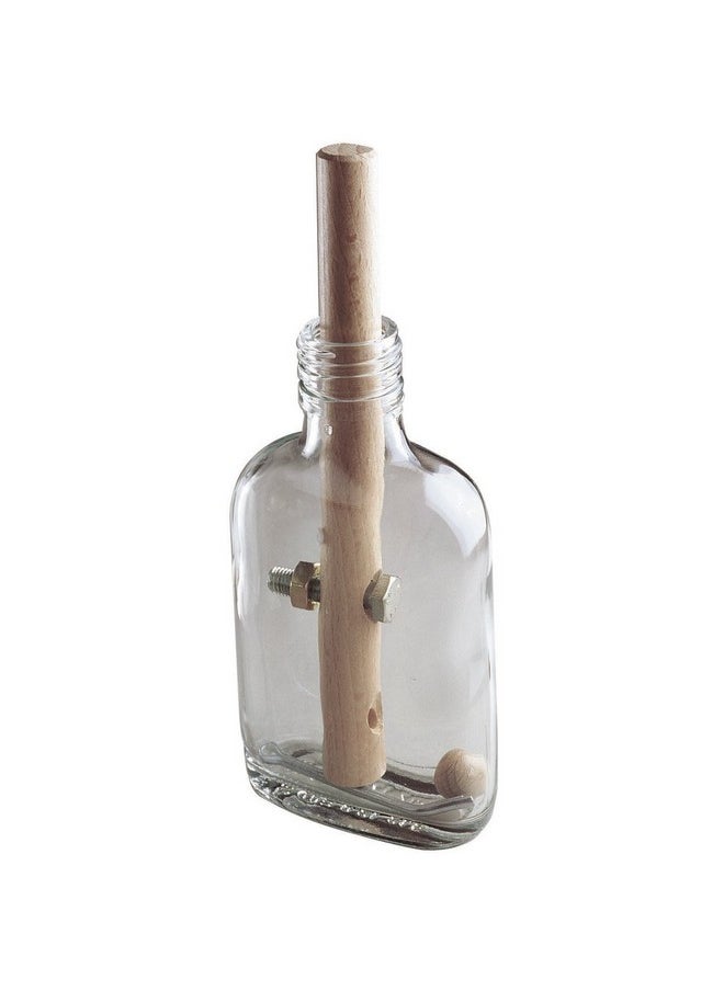 Bits and Pieces - Bottled Frustration Impossible Puzzle Bottle - Glass Bottle Brain Teaser Puzzles for Adults - Brain Game - 3