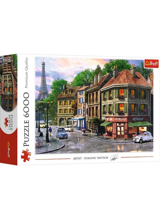 Trefl Street of Paris 6000 Piece Jigsaw Puzzle Red 54