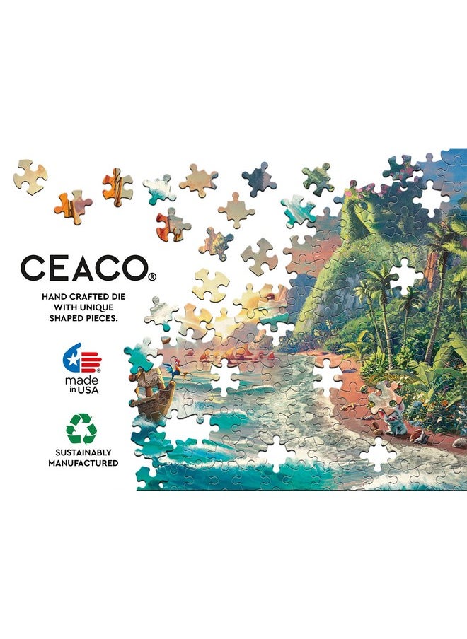 Ceaco - Thomas Kinkade Disney Dreams - Moana - 1000 Piece Jigsaw Puzzle
