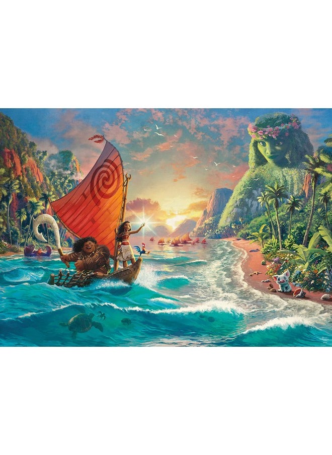 Ceaco - Thomas Kinkade Disney Dreams - Moana - 1000 Piece Jigsaw Puzzle