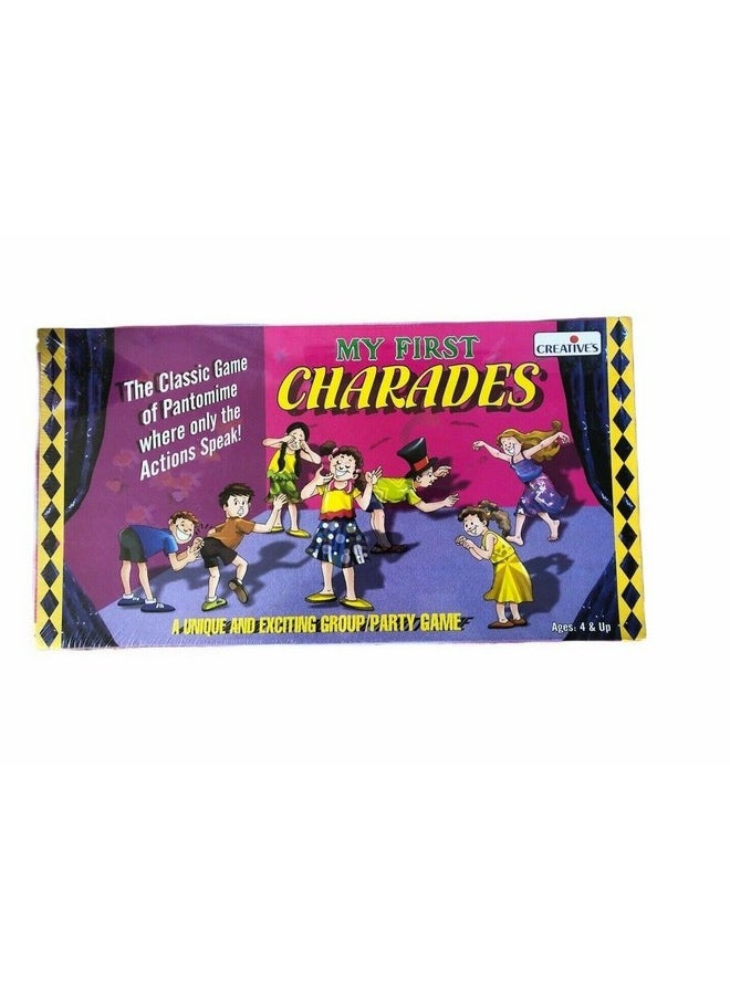 Creative Educational Aids P. Ltd. - CRE0976 My First Charades Board Game (Multi-Color)