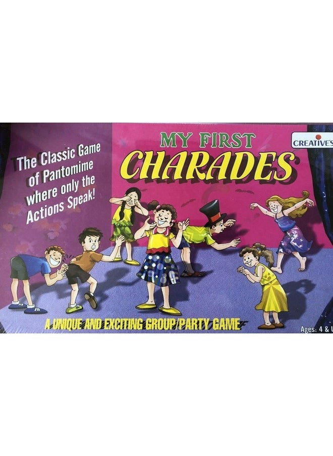 Creative Educational Aids P. Ltd. - CRE0976 My First Charades Board Game (Multi-Color)