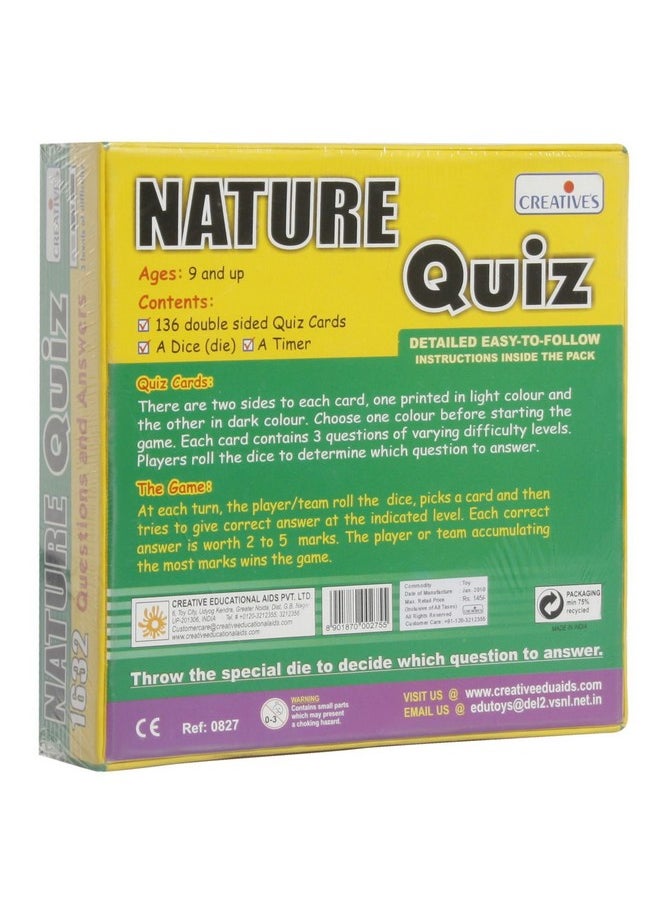 Creative's Nature Quiz (Multi-Color)
