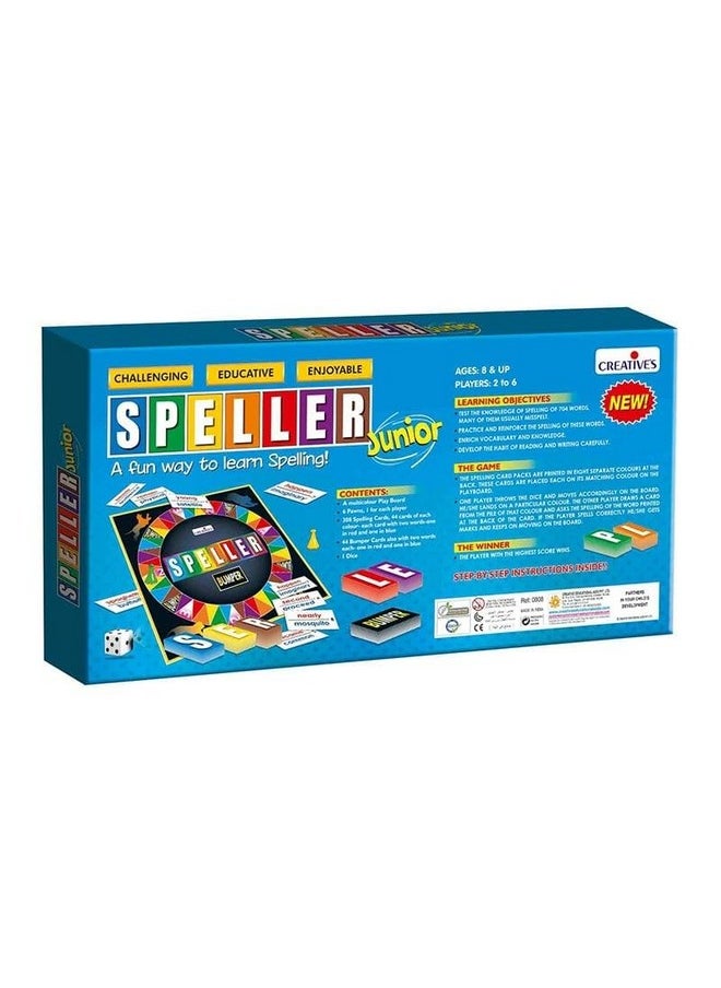 Creative's Educational Aids P. Ltd. Men's, Women's Speller Junior Card Game (Multicolour) For Adult,Pack Of 1