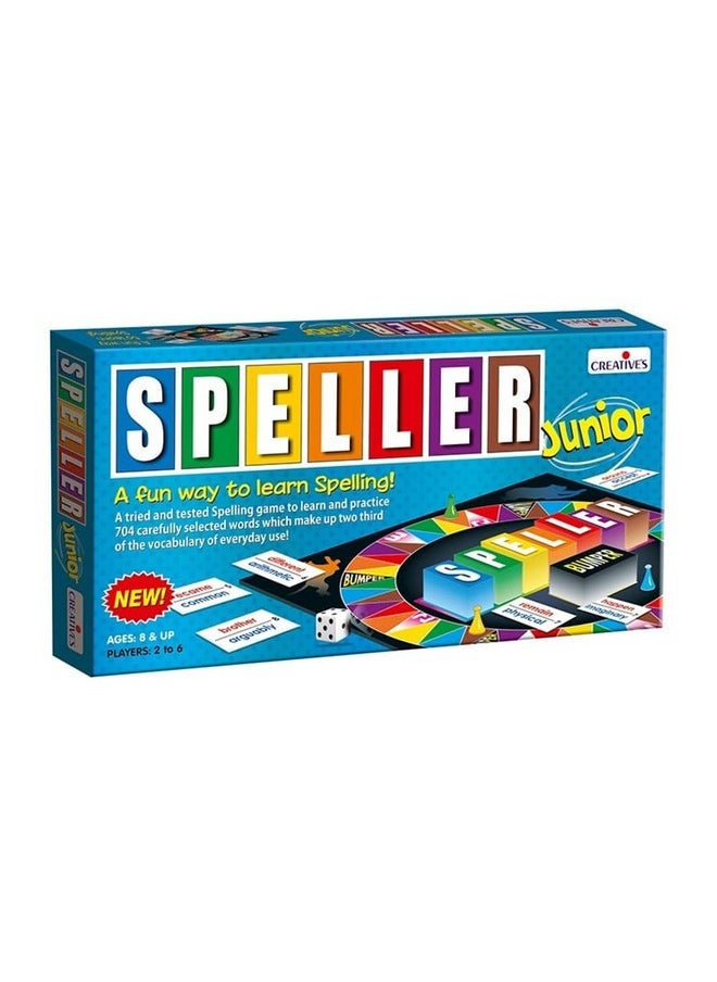 Creative's Educational Aids P. Ltd. Men's, Women's Speller Junior Card Game (Multicolour) For Adult,Pack Of 1