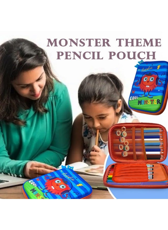FunBlast Pencil Pouches for Girls Stylish, Pencil Pouches, Pencil Case for Girls, Pencil Pouches for Kids, Pencil Box for Girls, Pencil Box for Kids, Pencil Case, Kids Pencil Box, Boys Pencil Box