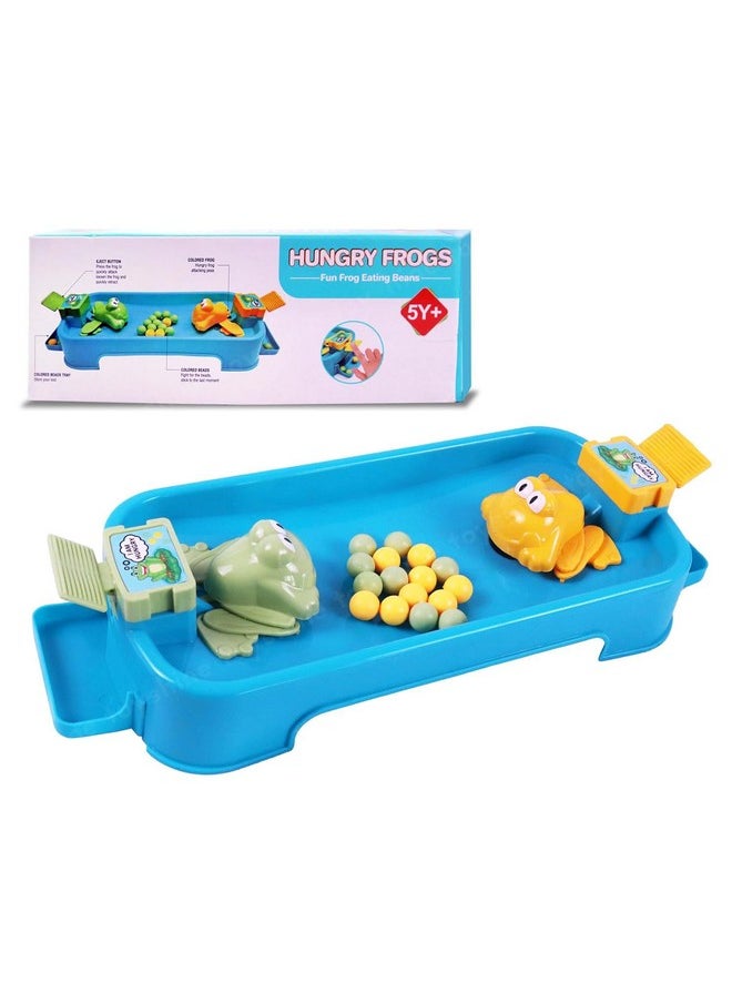 Toyshine Hungry Frog Eating Beans Parent Child Interactive Indoor Game of Quick Reflexes for 5 Years and Above